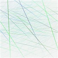 Straight Lines Blue White Orange Party Pattern wallpaper