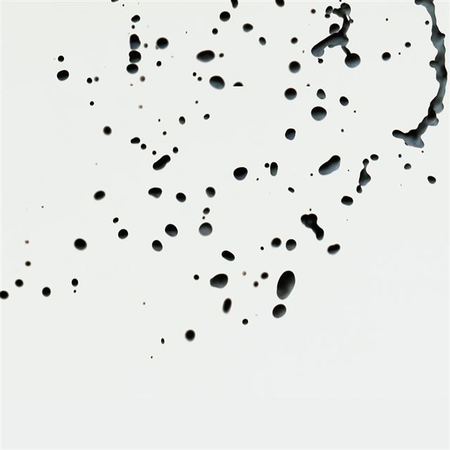 1024x1024 Drops White Watter Minimal Simple Pattern - dot iPad Wallpaper