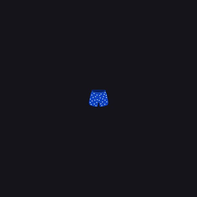 1024x1024 Pants Minimal Blue Dark Illust Art - drawn iPad Wallpaper