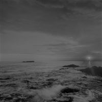 Sunshine Evening Sunset Beach Rock Nature Bw wallpaper