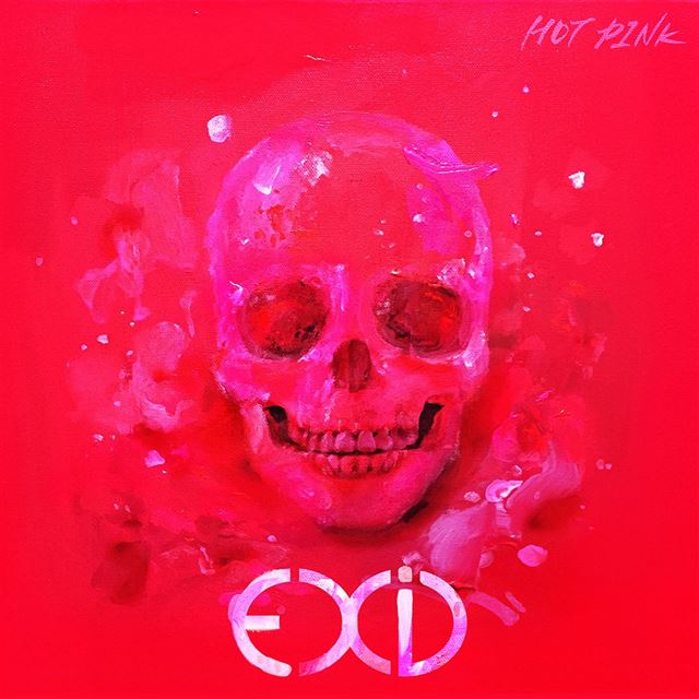 1024x1024 Kpop Exid  Cover Skull Red Art Illustration - skull iPad Wallpaper