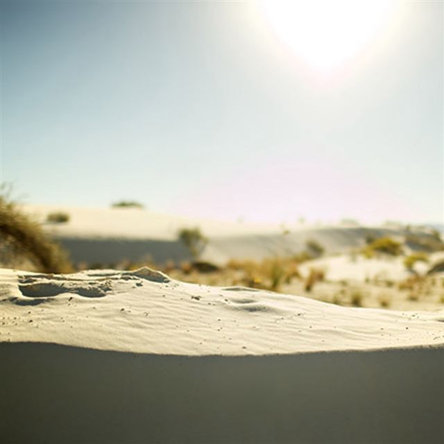 1024x1024 Nature Desert Border Dune - sunlight iPad Wallpaper
