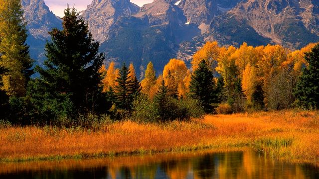 1024x1024 Beautiful Fall Scenery - fall iPad Wallpaper
