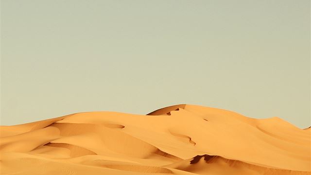 1024x1024 Nature Minimal Sandy Desert Landscape - desert iPad Wallpaper