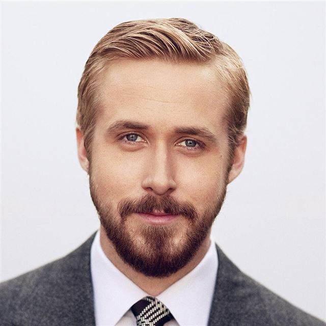 1024x1024 Ryan Gosling Face Celebrity Film Star - handsome iPad Wallpaper