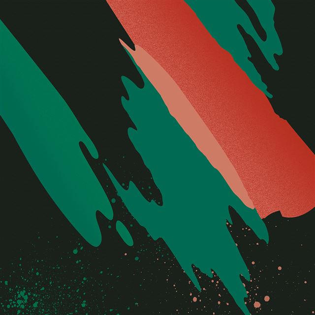 1024x1024 Paint Abstract Background HTC Dark Red Green Pattern - paint iPad Wallpaper