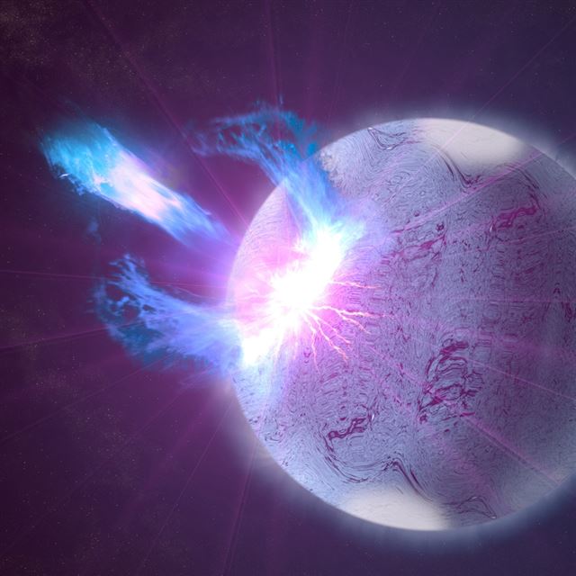 1024x1024 Soft Gamma Ray Repeater SGR Gamma Radiation - nebula iPad Wallpaper