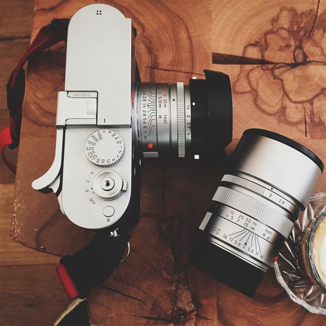 1024x1024 Camera Lens Coffee Beverage - vintage iPad Wallpaper