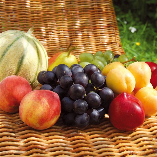 1024x1024 Fruit Assorted Tasty - yellow iPad Wallpaper