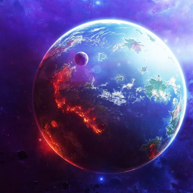 1024x1024 Star wars fiction planet - space iPad Wallpaper