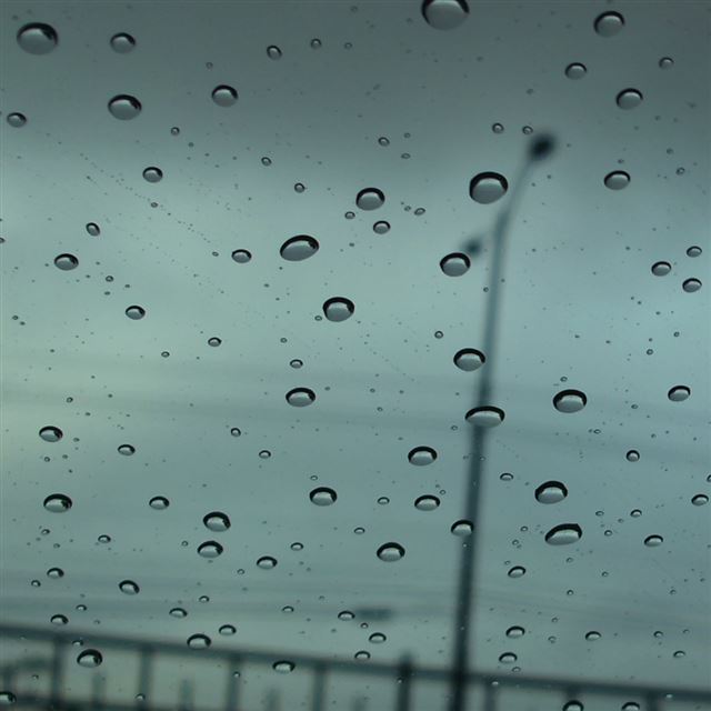 1024x1024 Autumn Rain - rain iPad Wallpaper