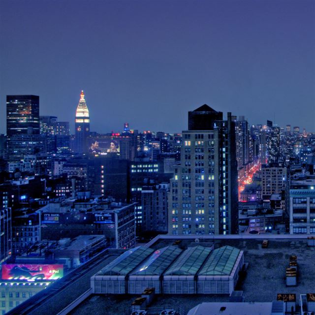 1024x1024 Manhattan New York City - new york iPad Wallpaper