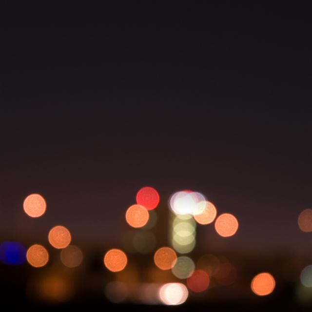 1024x1024 Bokeh Lights - purple iPad Wallpaper
