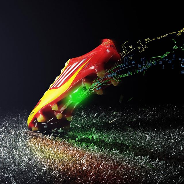 1024x1024 Adidas football shoe -  iPad Wallpaper