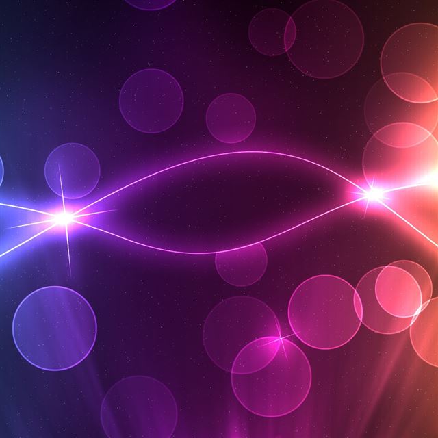 1024x1024 Bokeh Starflight - bokeh iPad Wallpaper
