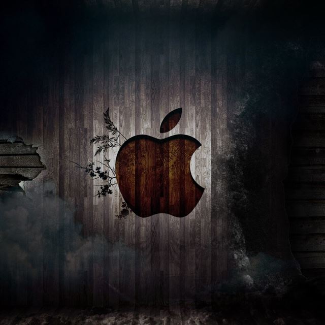 1024x1024 Apple Logo 1 - green iPad Wallpaper