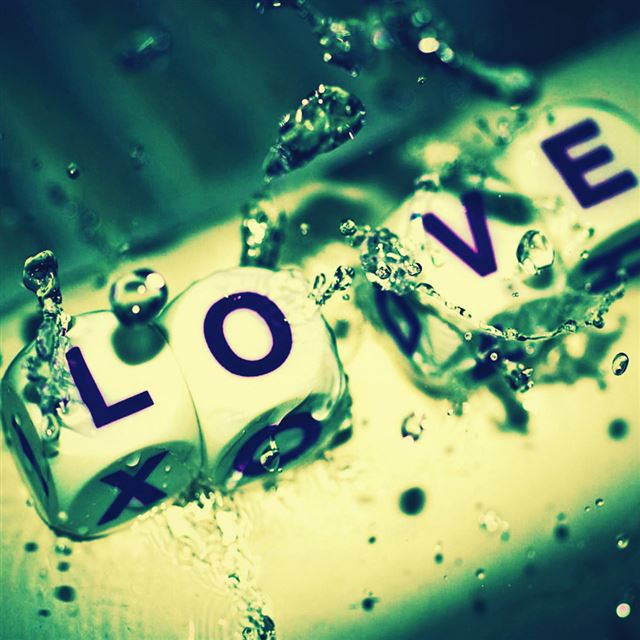 1024x1024 Love in the water creative -  iPad Wallpaper