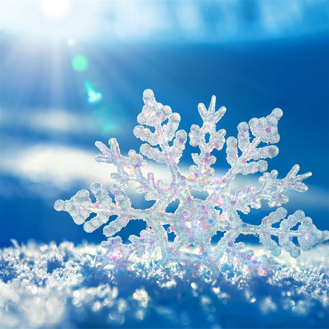 1024x1024 snow -  iPad Wallpaper