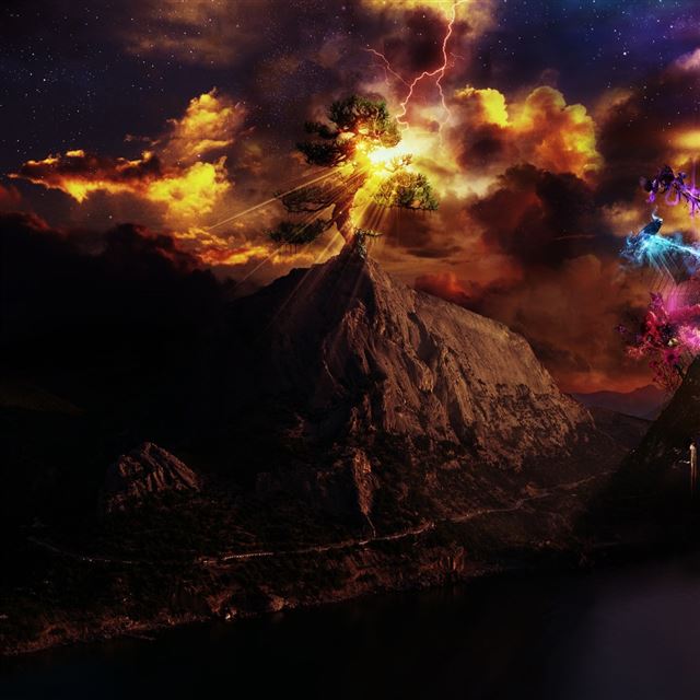 1024x1024 Fantastic Digital Art - digital iPad Wallpaper