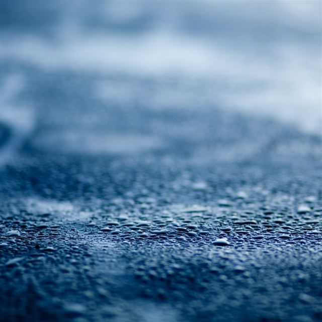 1024x1024 Blue Wet Surface - gray iPad Wallpaper