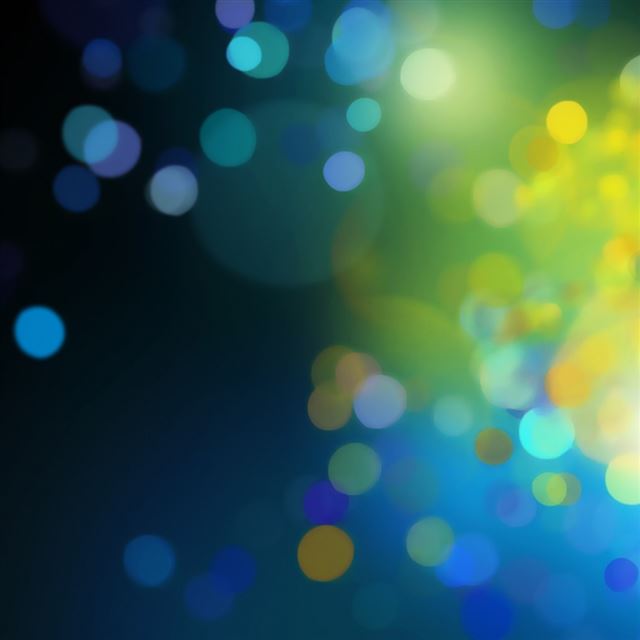 1024x1024 Blue Drops 2 - light iPad Wallpaper