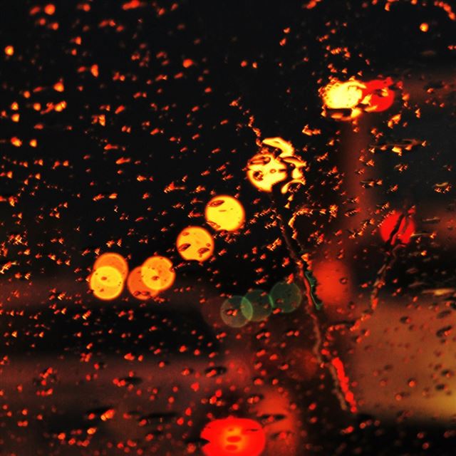 1024x1024 City 24 - orange iPad Wallpaper