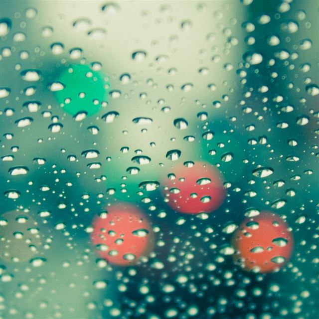 1024x1024 Wet Windscreen - light iPad Wallpaper