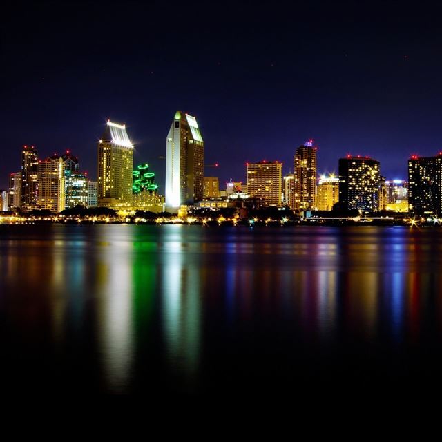 1024x1024 San Diego - river iPad Wallpaper