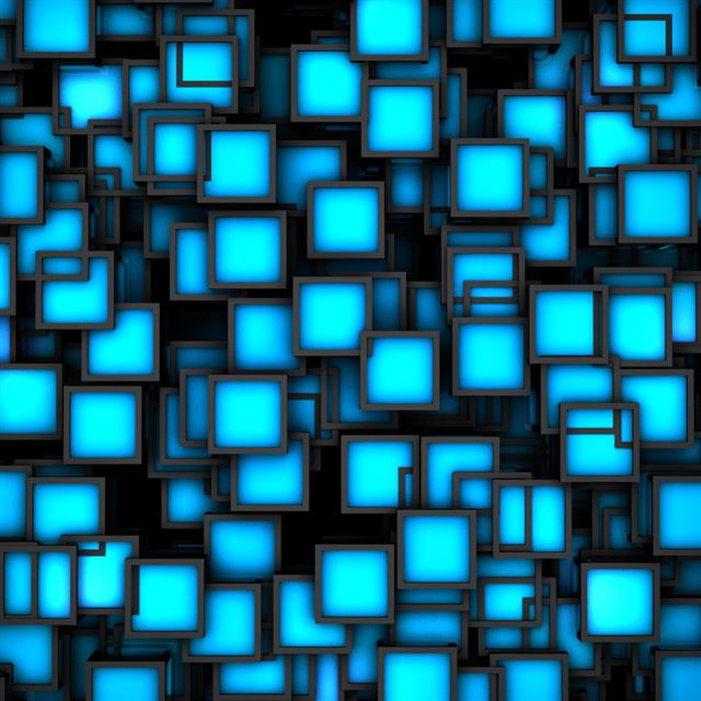 1024x1024 Squares - cyan iPad Wallpaper