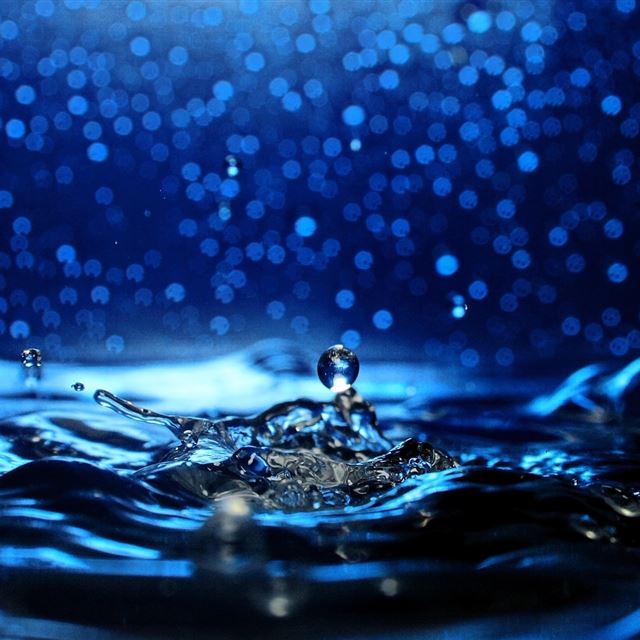 1024x1024 Let It Fall - bubble iPad Wallpaper