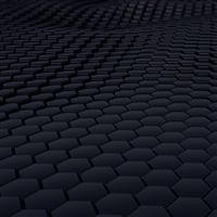 Wavy Hexagon Floor 3d wallpaper