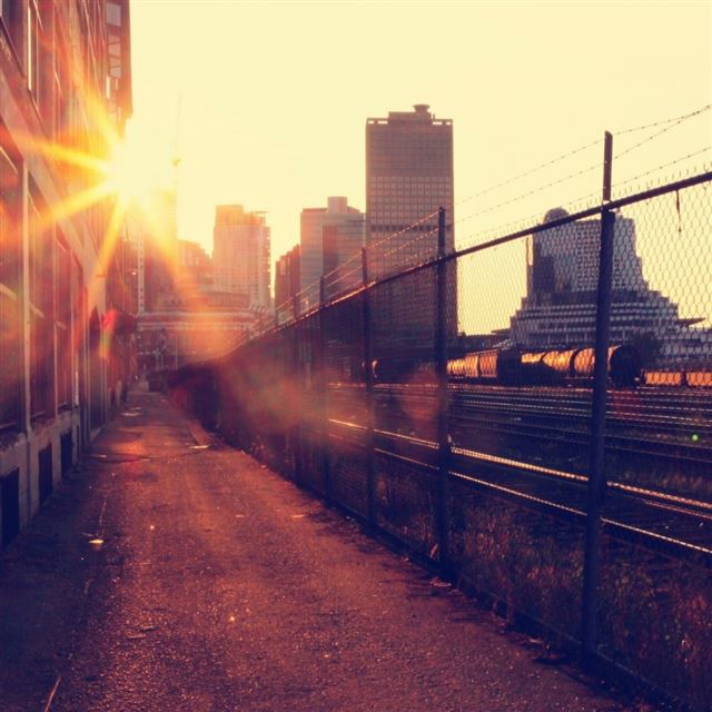 1024x1024 City Railway - city iPad Wallpaper