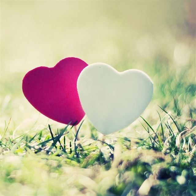 1024x1024 Valentine's Day Hearts 2 -  iPad Wallpaper