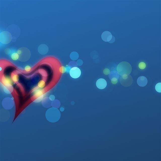 1024x1024 Distance Love -  iPad Wallpaper