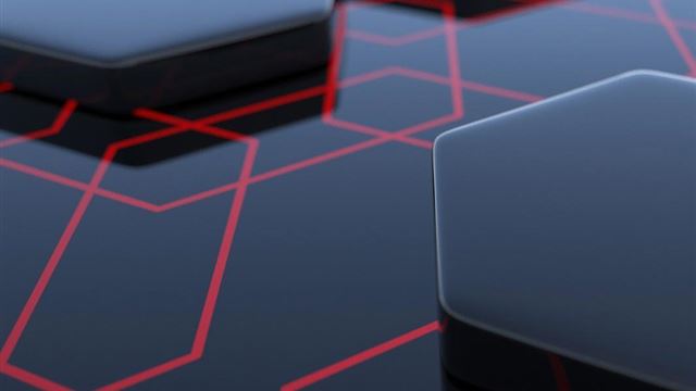1024x1024 Hexagons 3D - hexagons iPad Wallpaper
