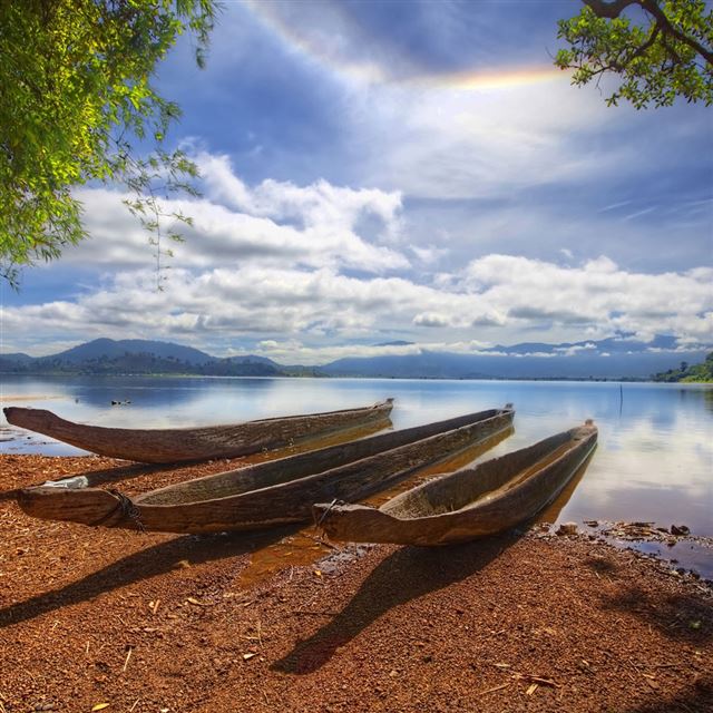 1024x1024 Anchored to the shore - shore iPad Wallpaper