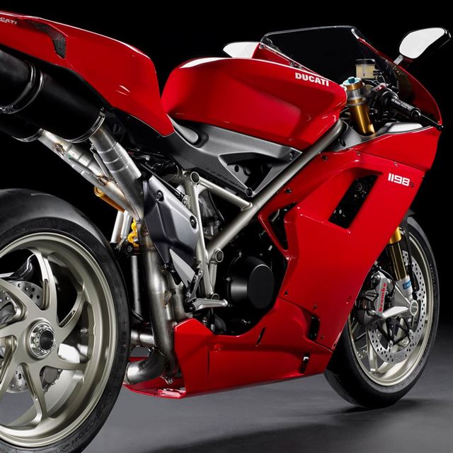 1024x1024 Ducati 1198s Sportbike 1 - gray iPad Wallpaper