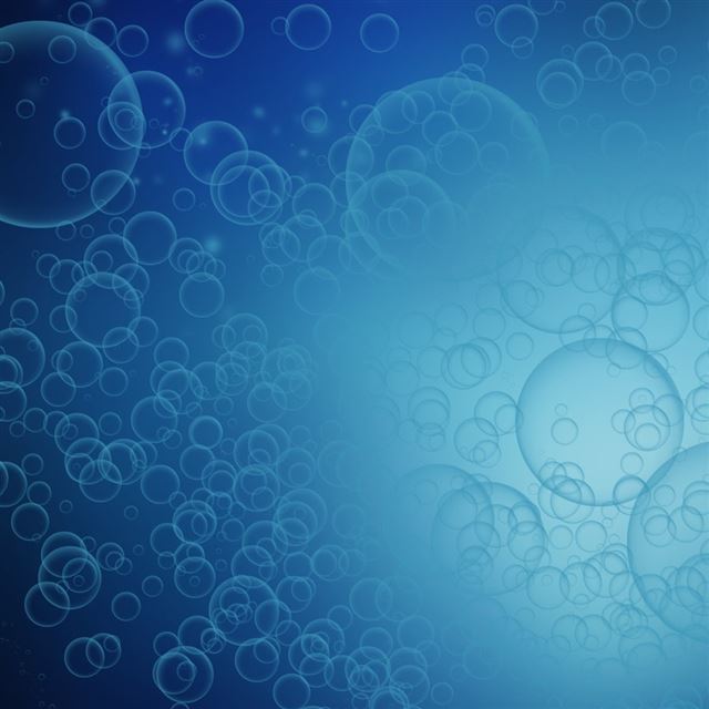 1024x1024 Bubbles -  iPad Wallpaper