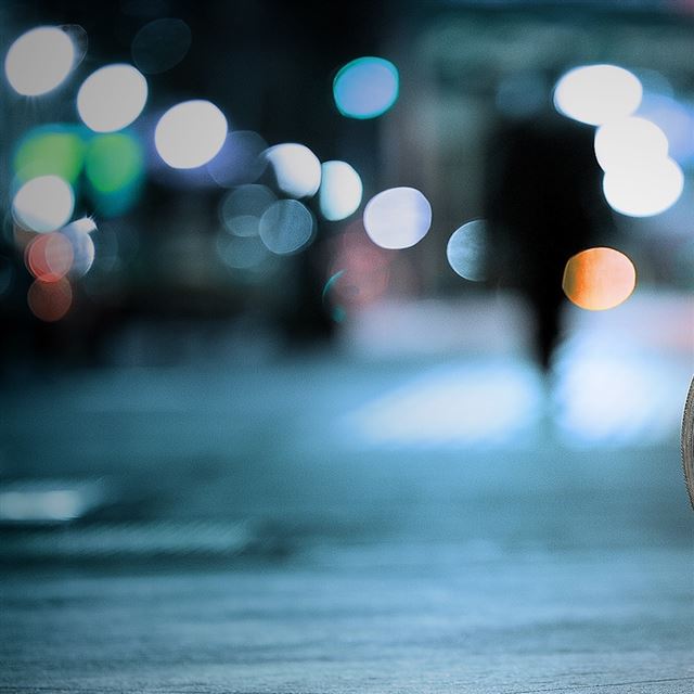 1024x1024 Neon - road iPad Wallpaper