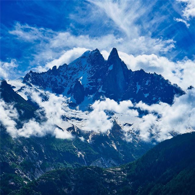 1024x1024 dent du geant france 5k - mountains iPad Wallpaper