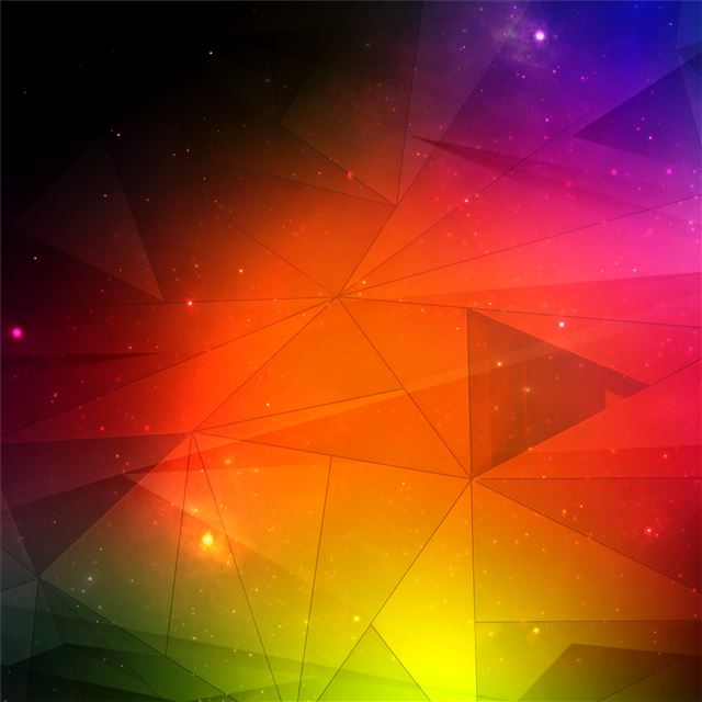 1024x1024 triangle abstract mesh 4k - artwork iPad Wallpaper