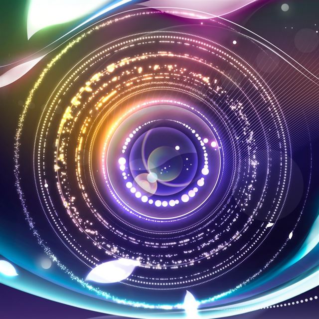 1024x1024 Digital Abstract Eye 2 - digital iPad Wallpaper