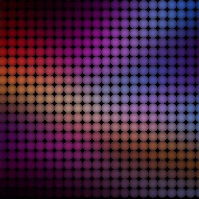 1024x1024 dooted balls abstract 4k - artist iPad Wallpaper