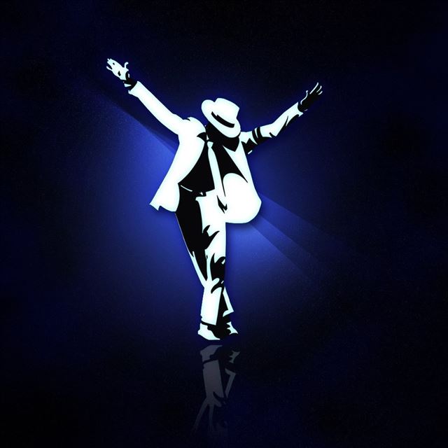 1024x1024 Tribute To Michael Jackson - white iPad Wallpaper