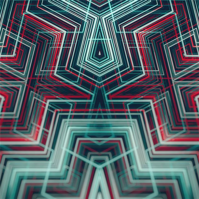 1024x1024 retroka abstract - behance iPad Wallpaper