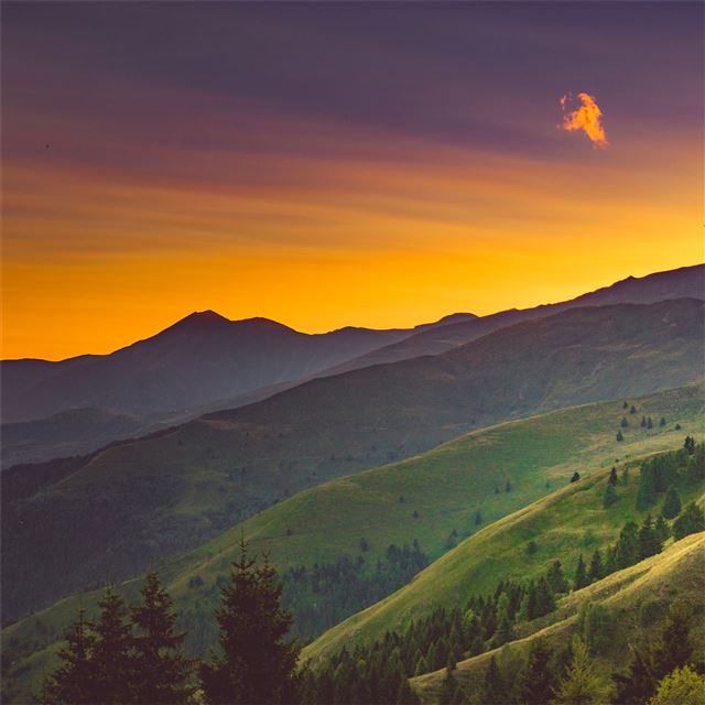 1024x1024 dawn dusk morning 5k - dusk iPad Wallpaper