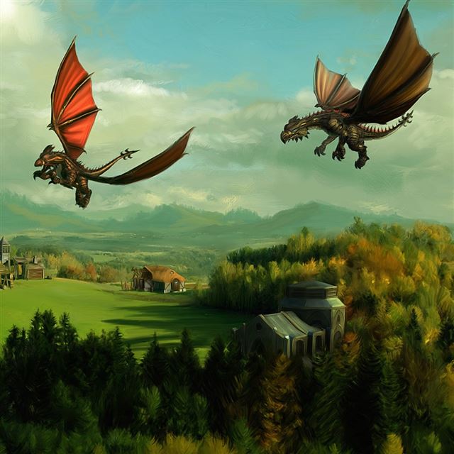 1024x1024 Spellforce 2 Shadow Wars -  iPad Wallpaper