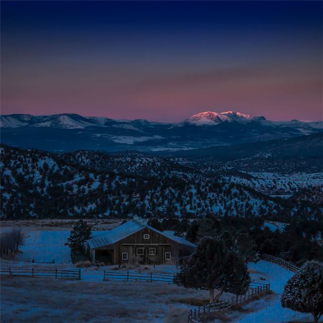 1024x1024 the cold morning 4k -  iPad Wallpaper