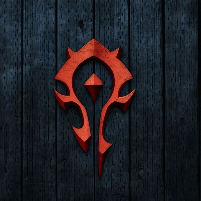 1024x1024 Horde Battle Standard - logo iPad Wallpaper
