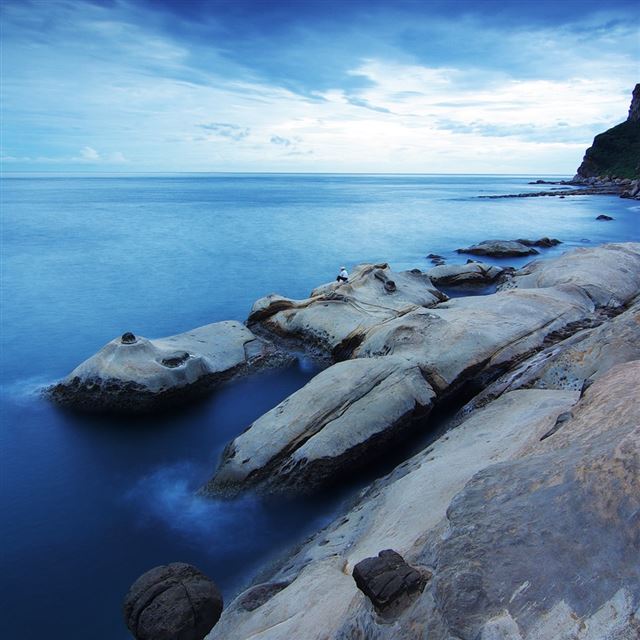 1024x1024 Yehliu Taiwan - cyan iPad Wallpaper